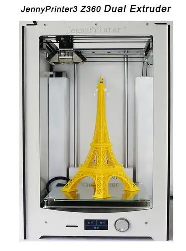 Jennyprinter 3 Z360 двойной экструдер высокая точность и большой объем 3D-принтер набор