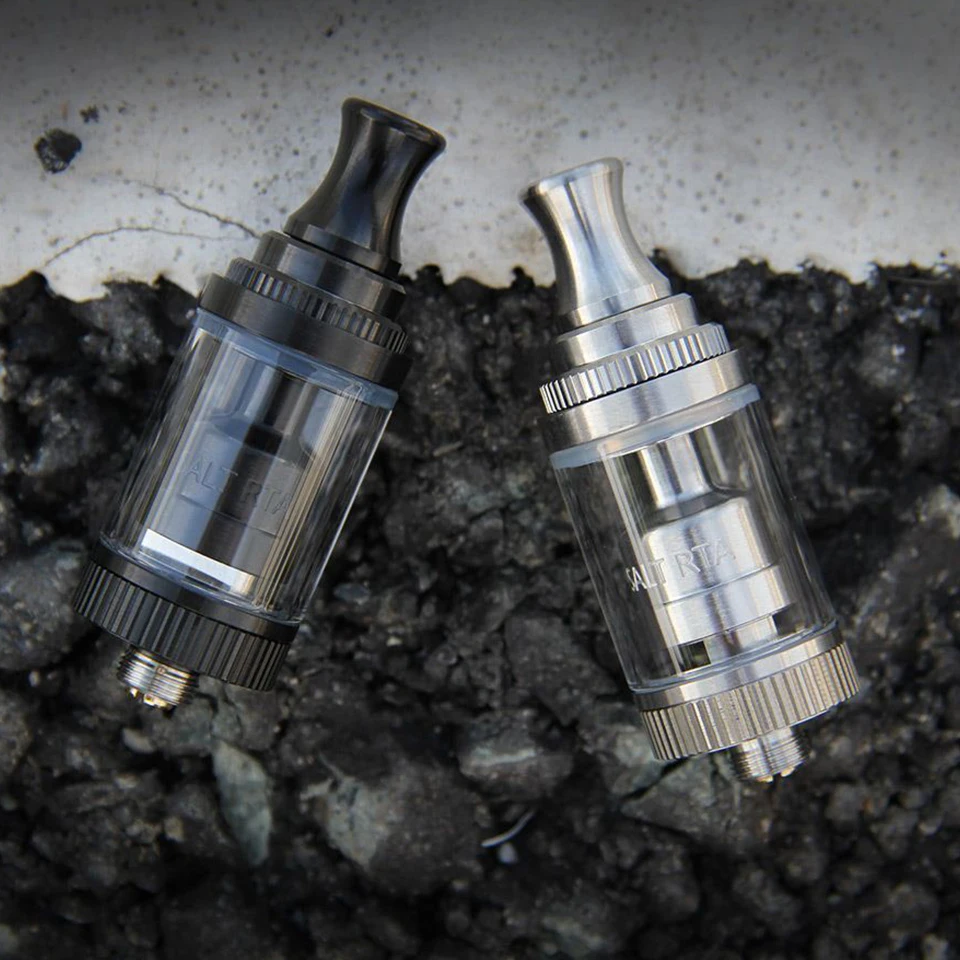 Оригинальный Coilart соль RTA Танк 18 мм 2 мл 3 5 пузырь стекло трубки регулируемый поток