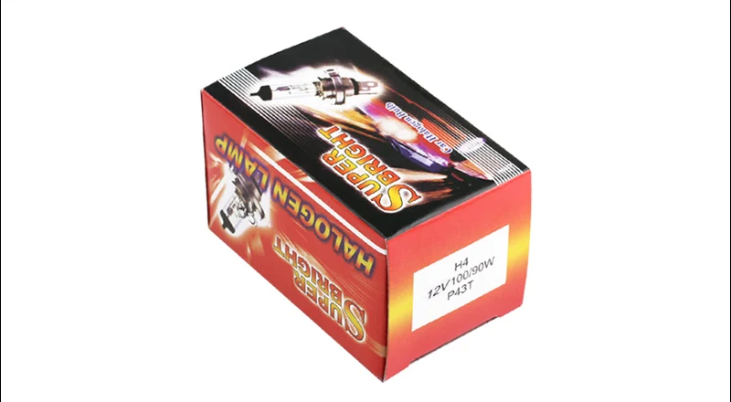 2 шт. галогенная лампа белый H4 100 Вт супер яркий туман галогенные лампы автомобиля