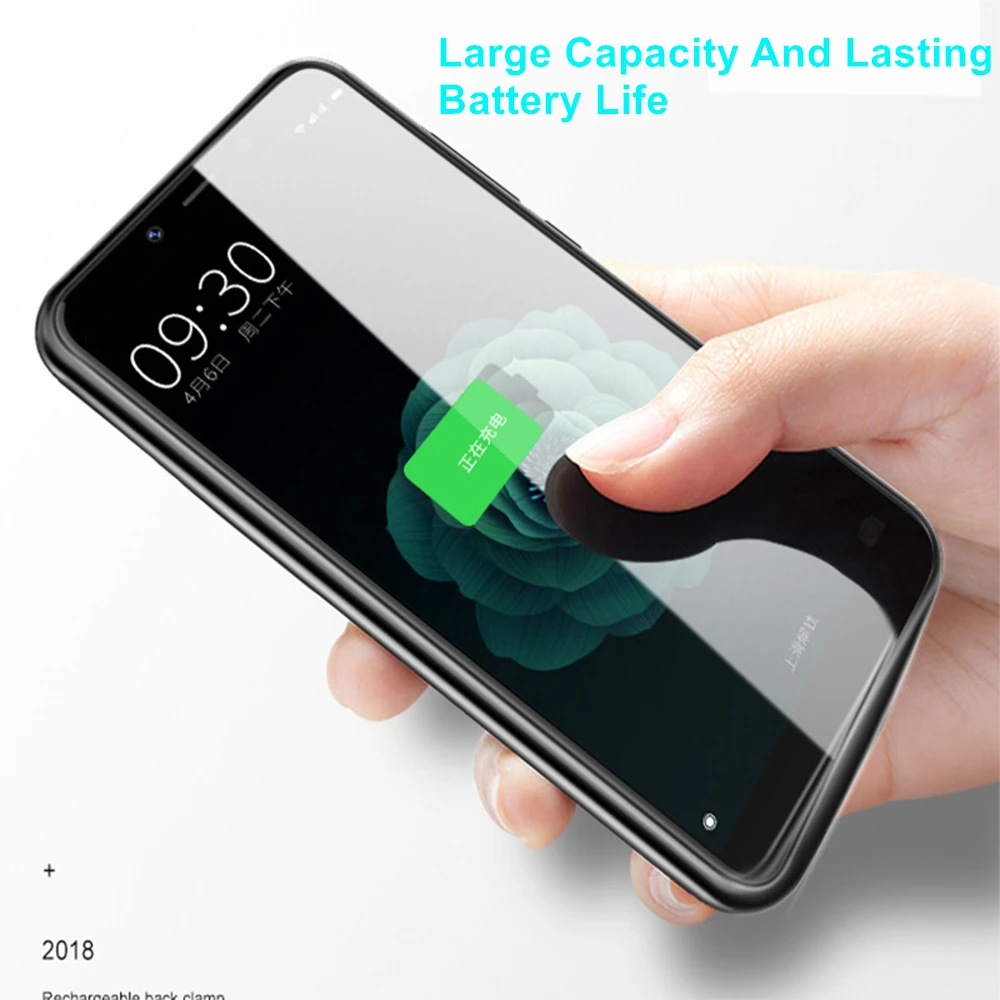 5200 мАч для Xiaomi mi 6X чехол батареи внешний резервный зарядное устройство блок