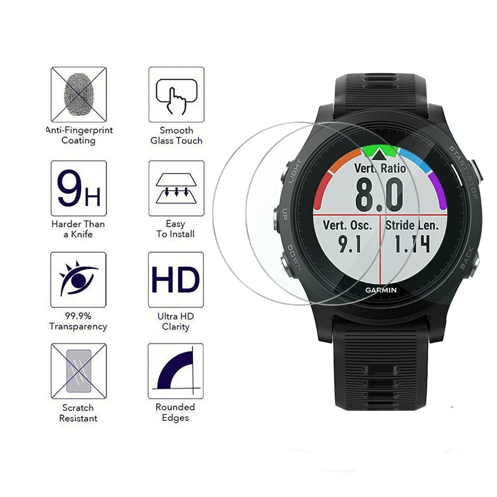 

For Garmin Forerunner 935 tempered Glass Ultra-thin 0.3mm 2.5D 9H Clear Film Screen Protector For Garmin 935