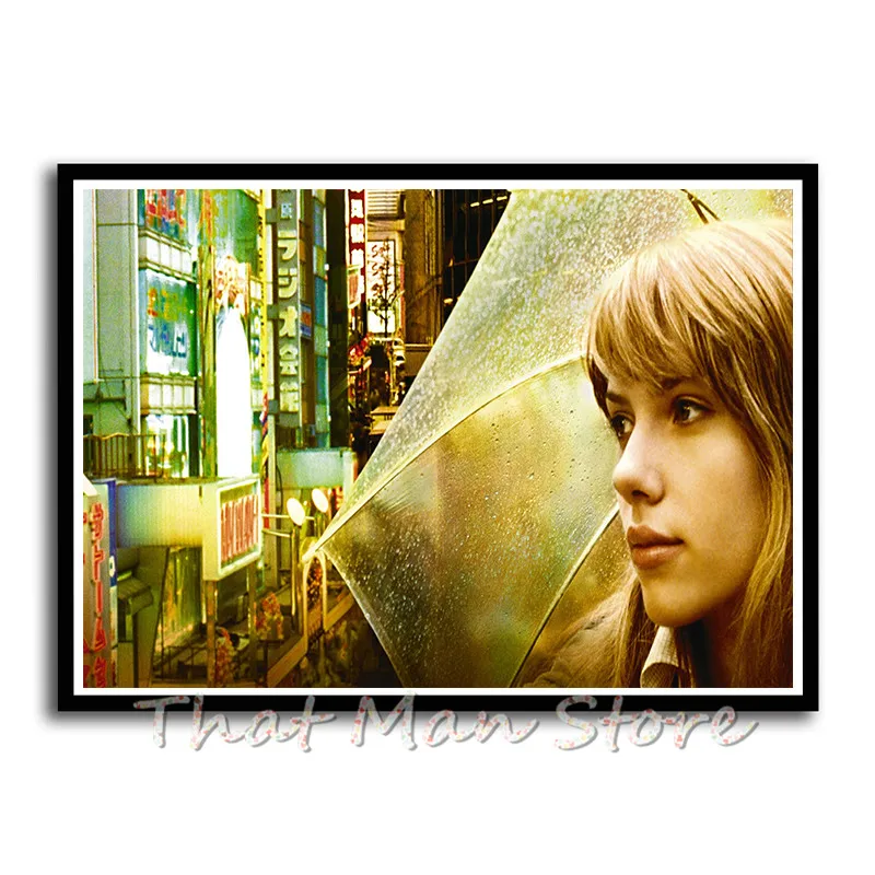 Lost in Translation Movie Home декоративная живопись белая крафт-бумага Плакат 42X30 см