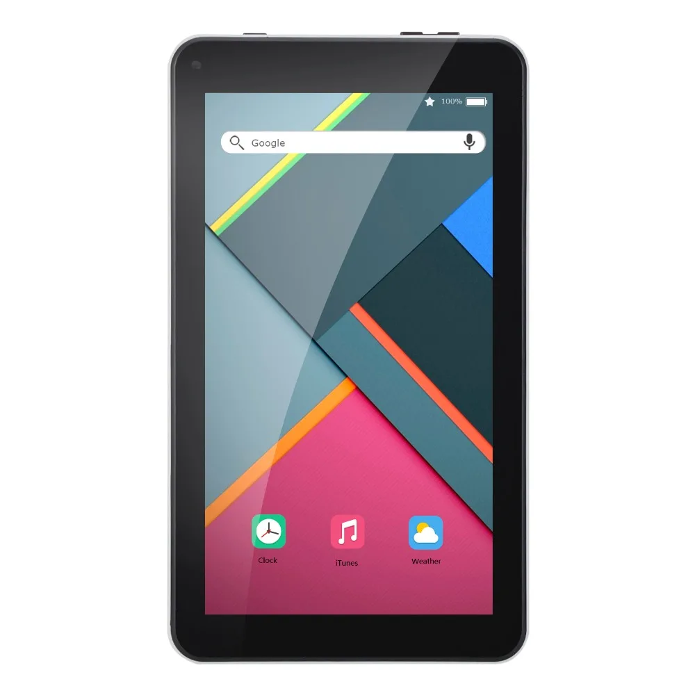 7 дюймов Tablet ips экран 1024*600 WI-FI Android 5 1 4 ядра планшет ГБ + 8 двойной Камера bluetooth