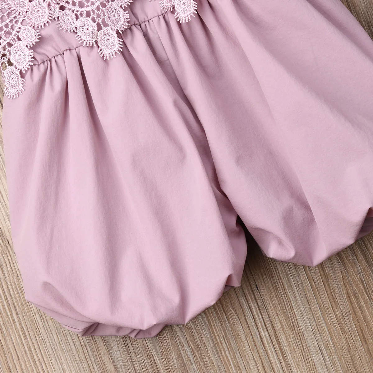 Изысканная одежда для новорожденных и малышей маленьких девочек комбинезон без