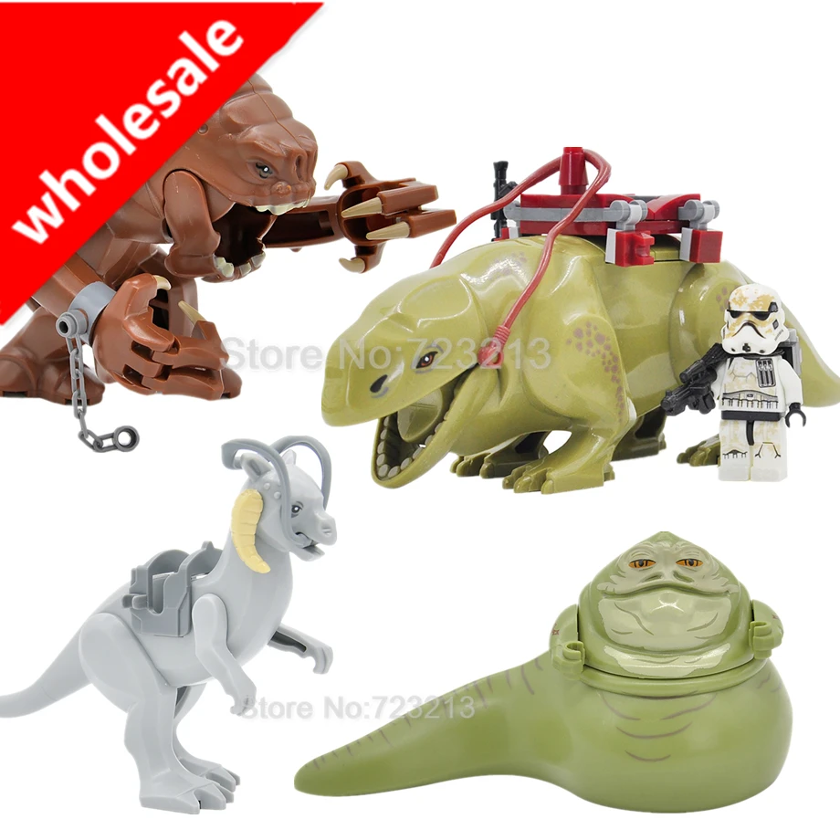 10 шт. же космические войны Dewback Sandtroopers рисунок tauntun Jabba Rancor Строительные блоки Набор моделей Игрушек