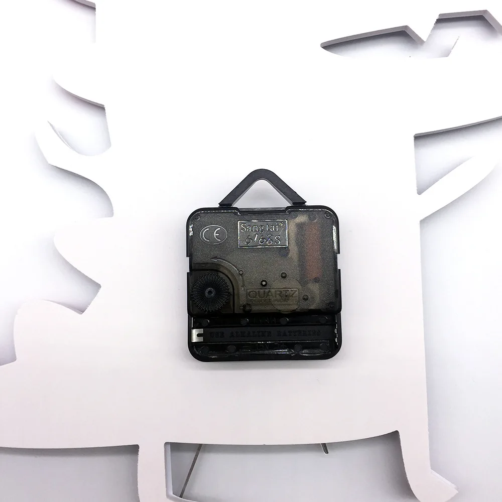 Новые горячие новые настенные часы с динозавром из мультфильма 3D DIY настенные наклейки для детской комнаты домашний декор детские подарки Relogio De Parede