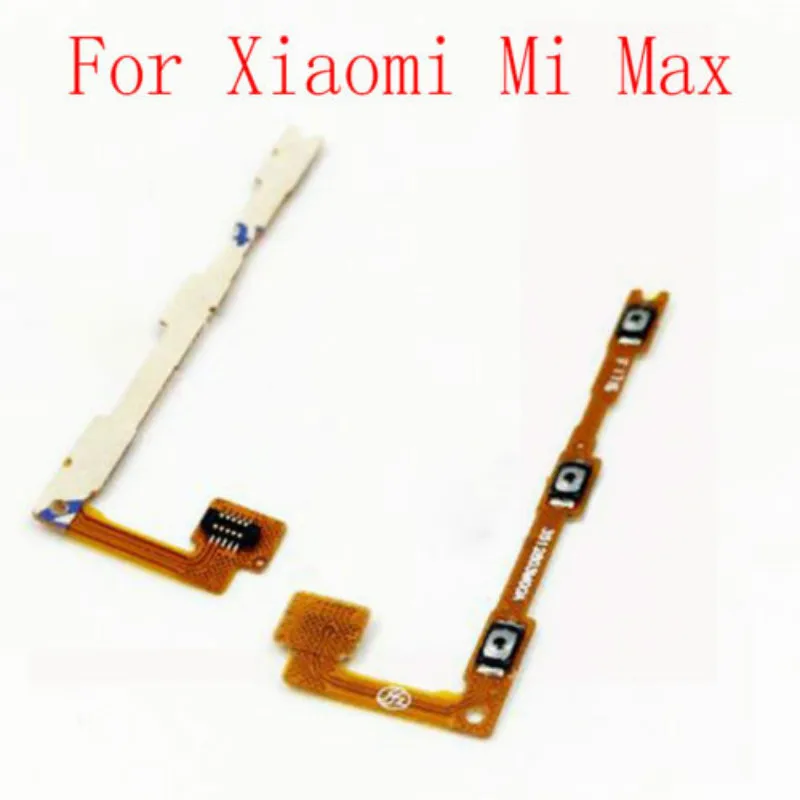 Для Xiaomi Mi Max Кнопка включения питания громкости клавиша гибкий FPC кабель запасная