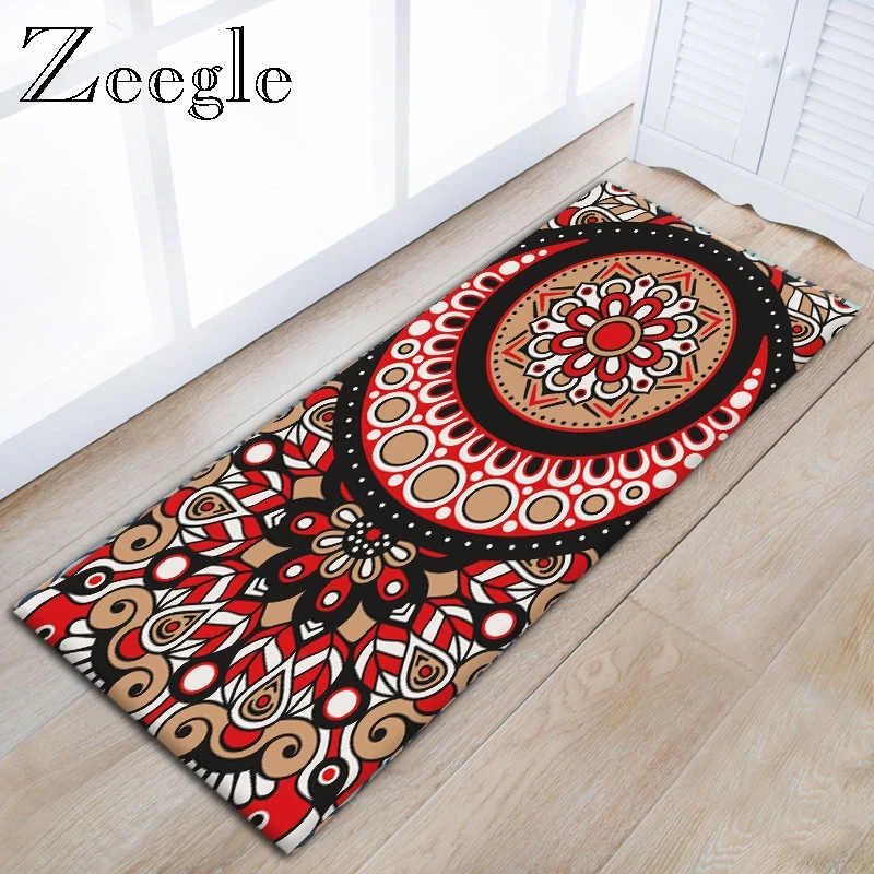 Напольные коврики Zeegle для гостиной комнатный дверной коврик кухонный напольный