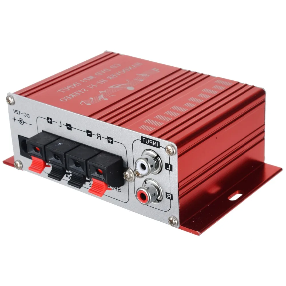 12V 2 канала Hi Fi стерео аудио усилитель мини цифровой HiFi Домашнее Мощность для