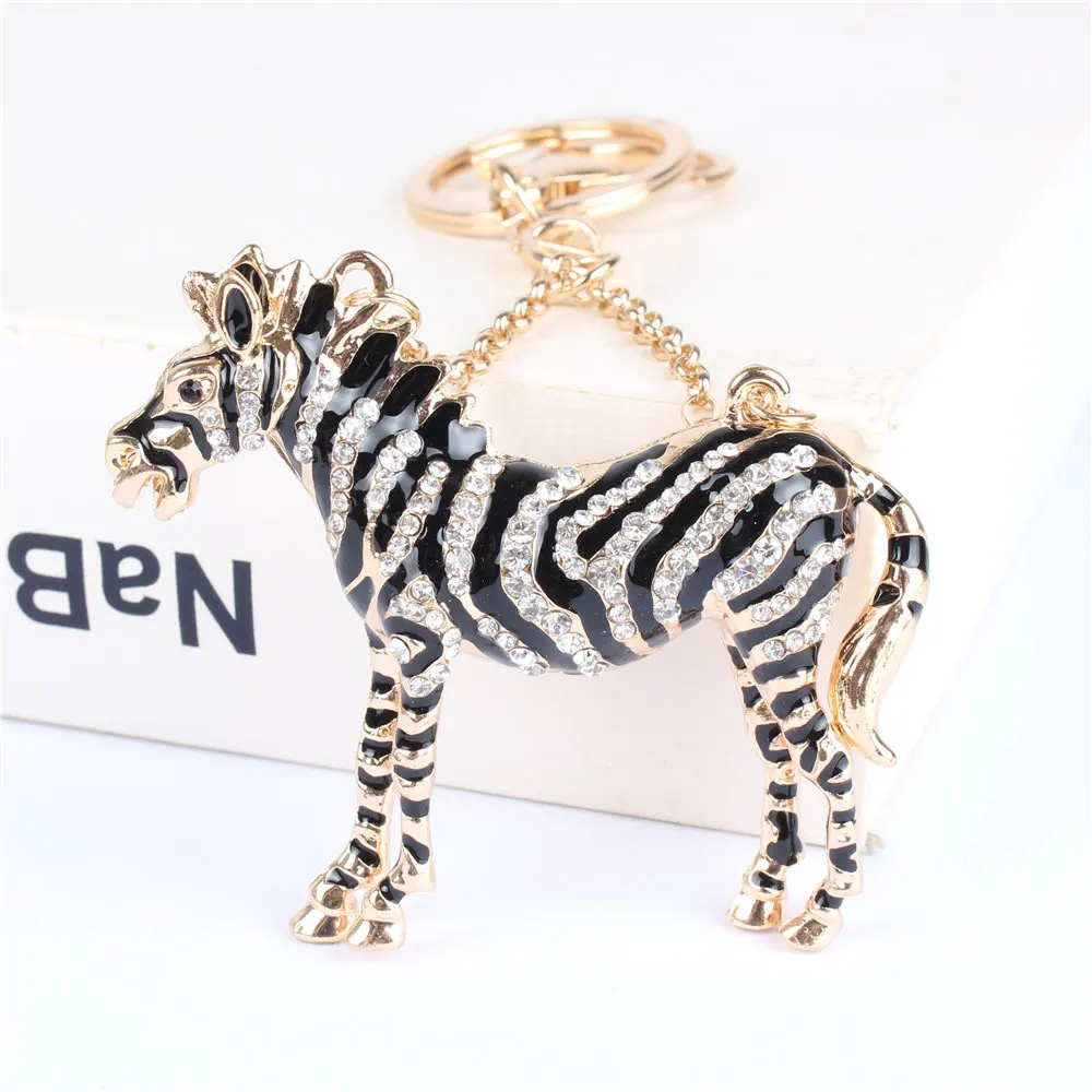Милый алмаз зодиака черная Зебра тотализатор кошелек Полный автомобиль