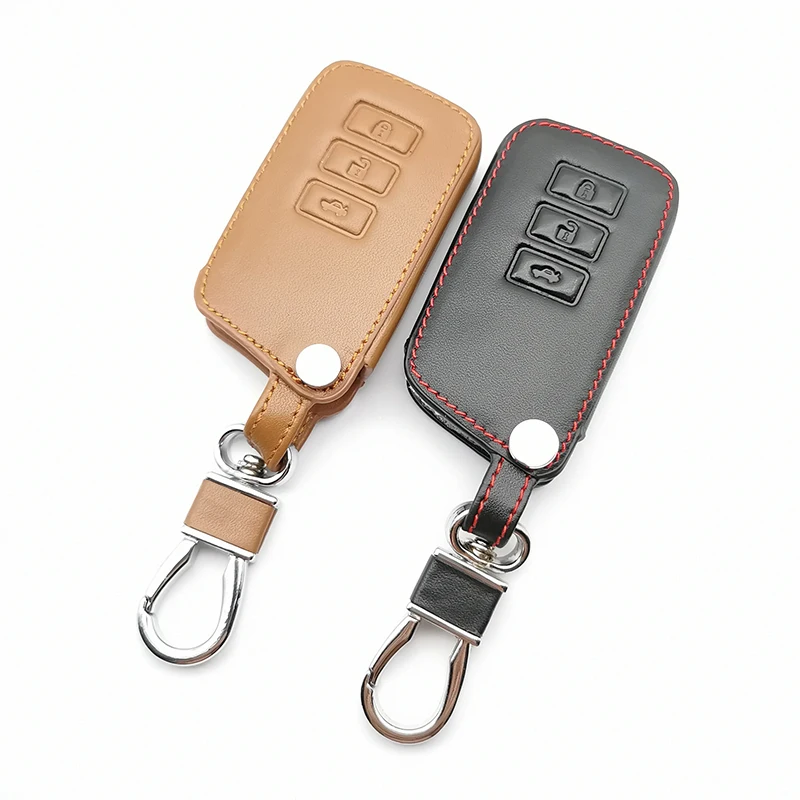 Кожаный чехол для автомобильного ключа Lexus NX GS RX IS ES GX LX RC 200 250 350 LS 450H 300H 3 кнопки