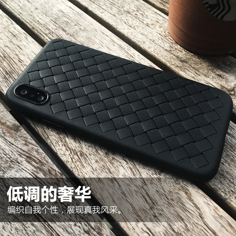 Мягкий силиконовый чехол BOOMBOOS Grid для iphone X ультратонкий защитный легкий Чехол с