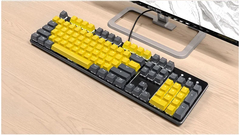 Механическая игровая клавиатура RK Blade PBT с подсветкой USB 14 видов эффектов