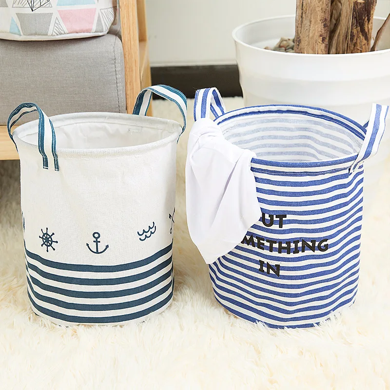 Складная корзина для белья с мультяшным рисунком|Корзины хранения| |