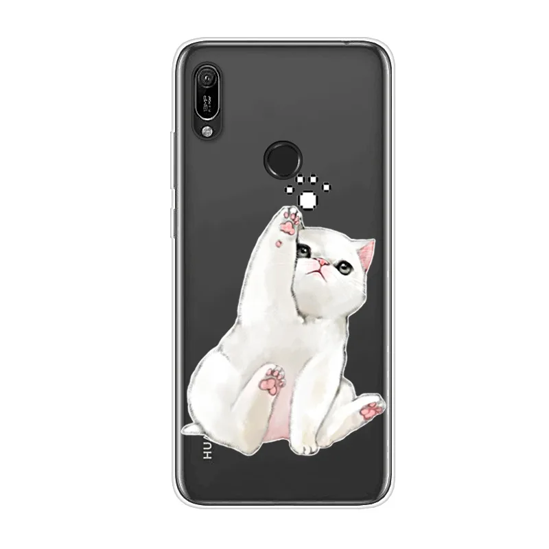 A 6,09 ''для huawei Y6 Мягкий силиконовый чехол TPU чехол для телефона для Coque huawei Y6 чехол для Y 6 6 лет модные тонкие чехлы
