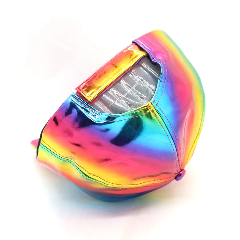 Новинка 2019 модная кепка в стиле хип хоп Снэпбэк Кепка меняющая цвет радуги