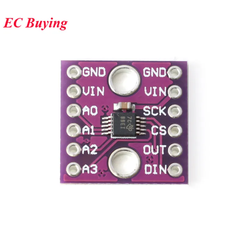 ADS1118 16 AD Модуль преобразователя бит ADC SPI модуль связи макетная плата|Интегральные