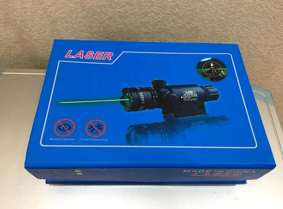 Tactical Crossbow Green Red Laser Sight for 20mm Rail Quick Detach Mount with Remote Switch Rifle Airsoft Hunting |