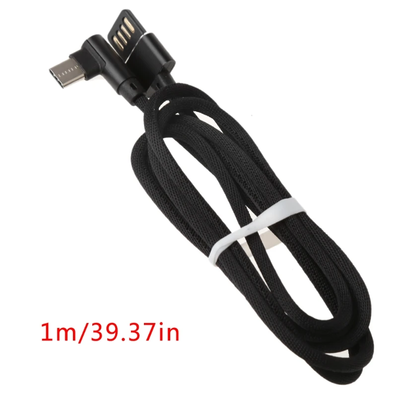 QUWIND 90 градусов 8Pin type C Micro Usb Реверсивный USB кабель для передачи данных 1 м для iPhone 6 7 8 X samsung HuaWei Xiaomi Android