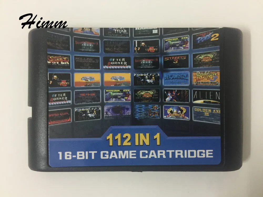 112 в 1 игровой картридж 16 бит карточная игра для Sega игры Mega Drive MD Megadrive Genesis