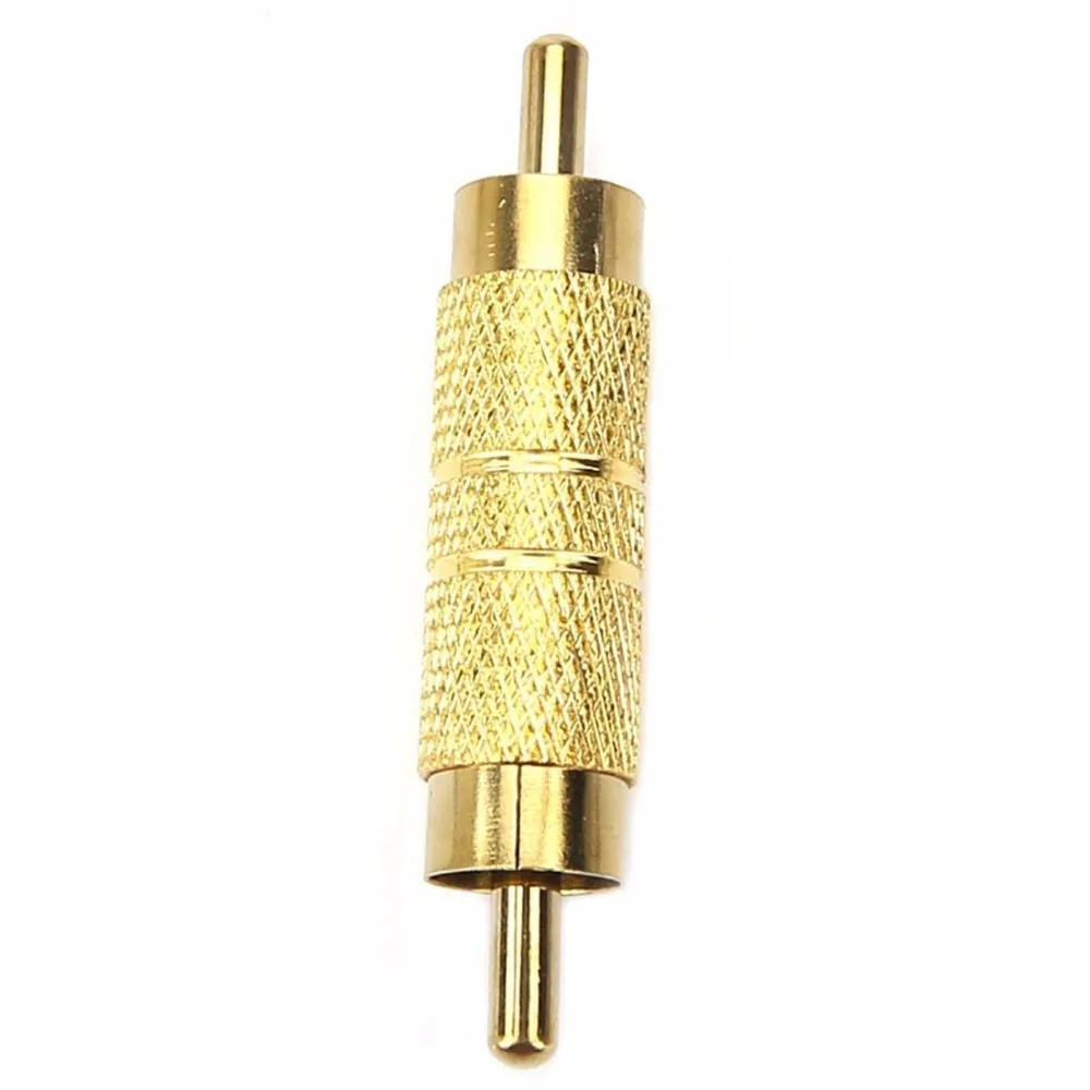 2 шт. Профессиональный RCA переходник позолоченный |