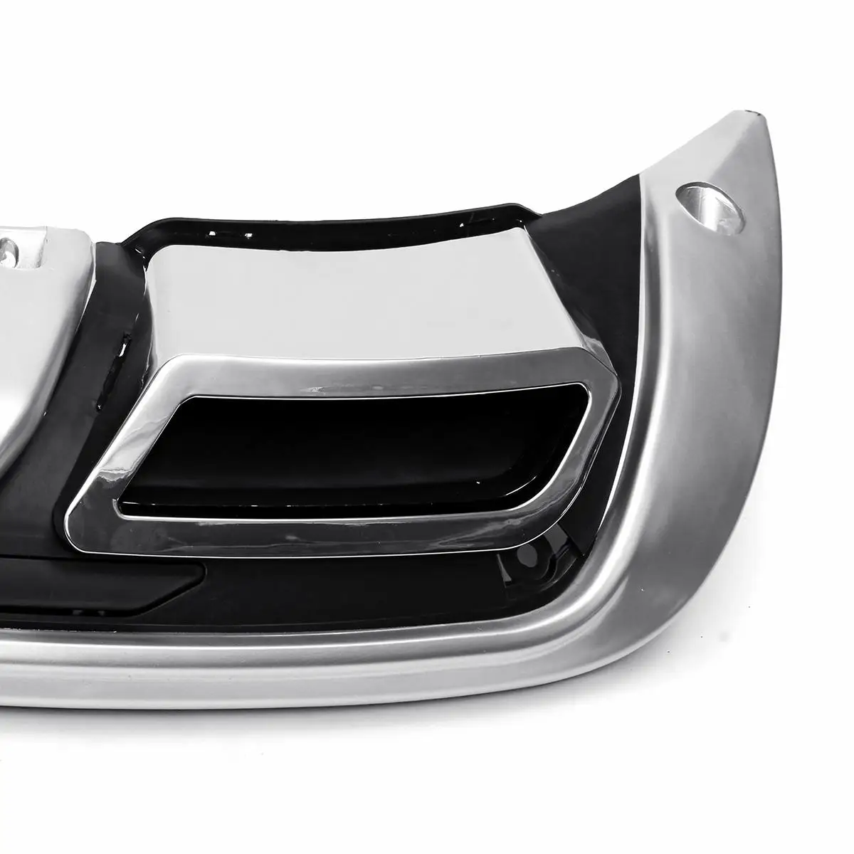 Крышка заднего бампера автомобиля защитная накладка серебряные бамперы защита