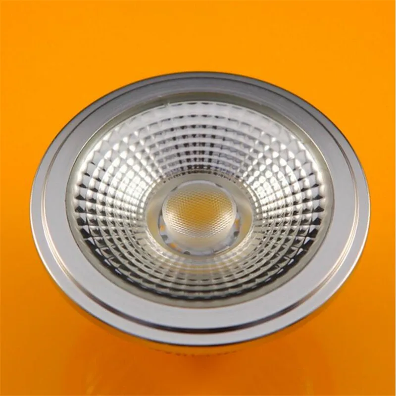 10 шт. AR111 Светодиодный светильник с регулируемой яркостью 15 Вт 20 G53/GU10 Лампа COB ES111