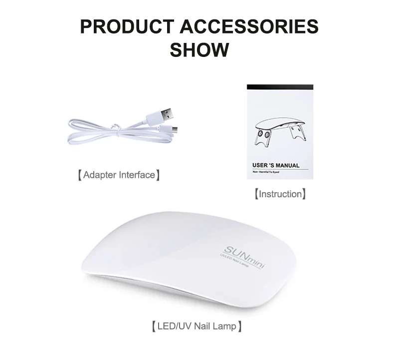 ROSALIND SUNUV лампа для ногтей УФ светодиодная USB Сушилка все маникюра гель лак