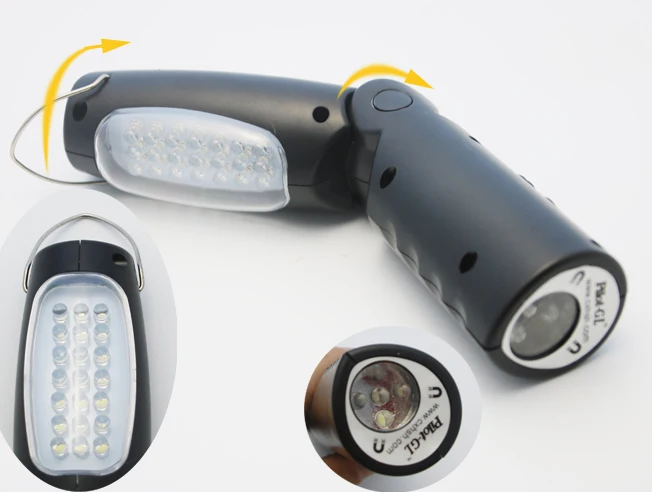 Многофункциональный перезаряжаемый светодиодный инструмент 2 в 1 светильник для