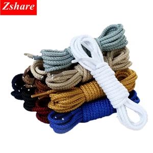 Круглые шнурки для кроссовок 1 пара, шнурки для обуви для детей и взрослых, уличные спортивные шнурки, длина 80 100 120 140 160 см 14 цветов