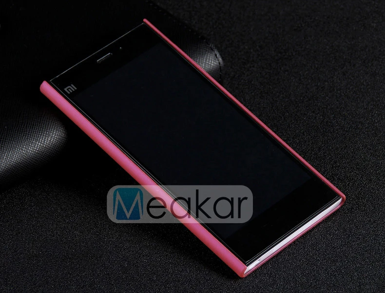 Матовая Пластик Coque 5.0For крепление для спортивной камеры Xiao mi 3 чехол для спортивной камеры Xiao mi 3 mi 3 телефона чехол-лента на заднюю панель