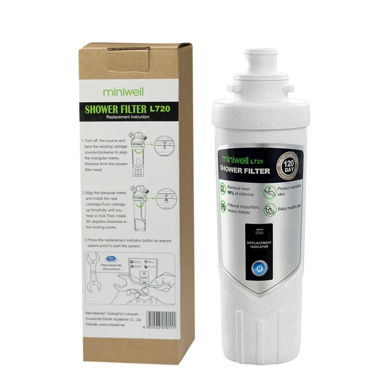 

MINIWELL Replacement High Output Shower Filter L720 cartridge