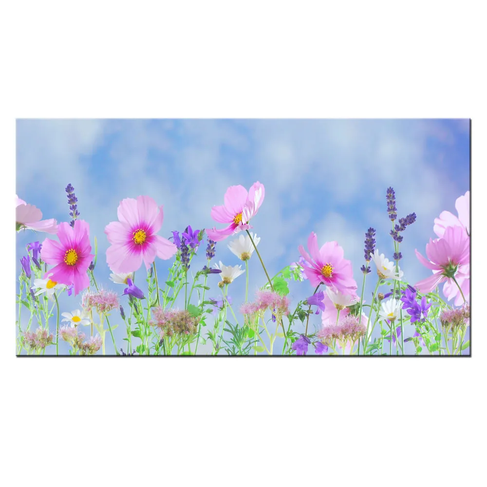 Домашний декоративный пейзаж живопись лаванда и Gesang цветок холст стены