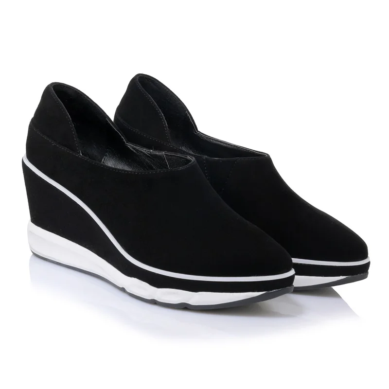 Twisee Sapatos femininos Свадебная клинья Обувь на высоких каблуках для женщин Zapatos Mujer