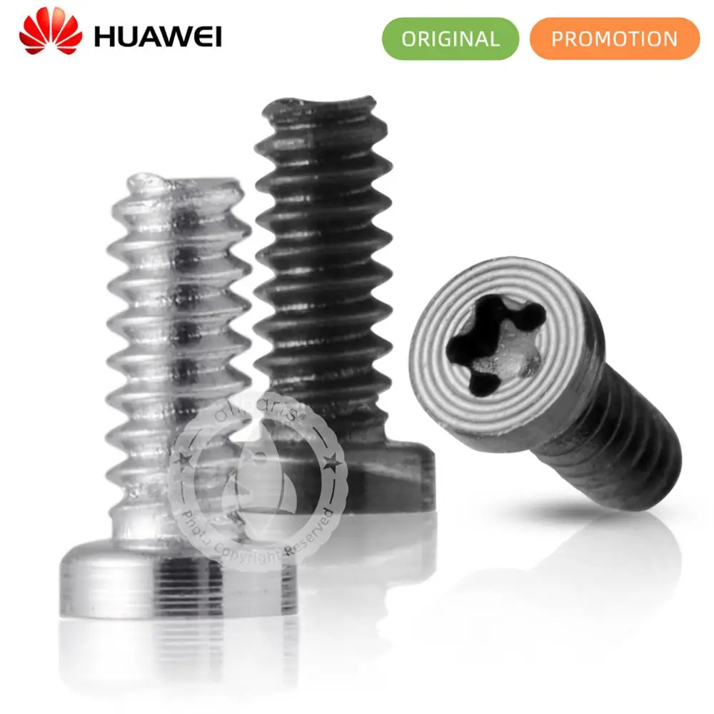 2 шт. новые винты для зарядной док станции с хвостовым дном huawei P9 P10 Honor 6A 7C 7X Nova