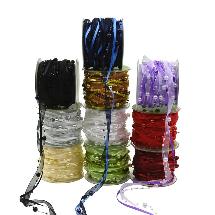 Перекрестные продажи цветочные декоративные ленты ручной работы свадебная