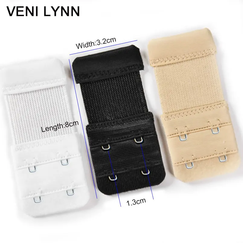 VENI LYNN 3 шт. дамское нижнее белье бюстгальтер с пряжкой 2 ряда крючков