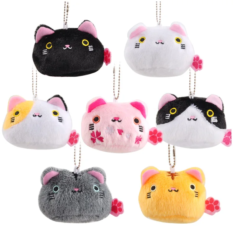 Мини плюшевая кукла peluche мультяшная суши кошка/кутусита Nyanko кошка косплей