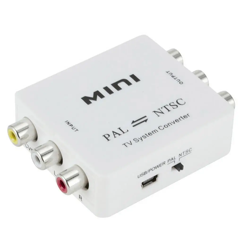 Мини DVD приставка для игровых консолей PAL к ТВ системе USB кабель NTSC конвертер