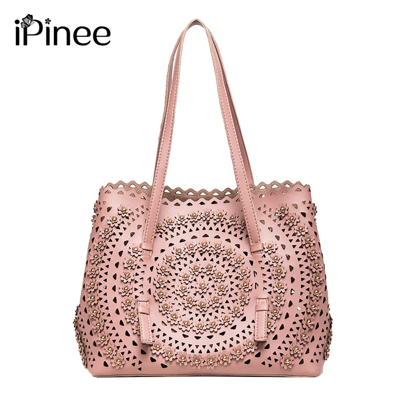 Модная трехмерная заклепка с цветами и упаковка для матери 2018 сумка мессенджер