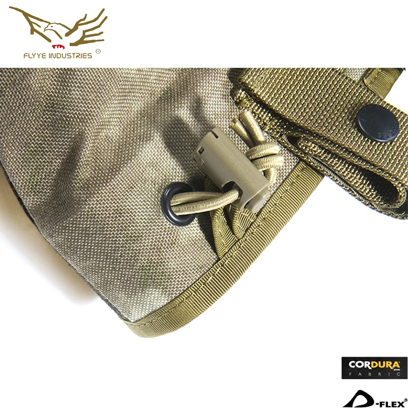 Flyye Magazine Drop Pouch Recycling Bag Mag Dump Sundries Tactical Nylon Airsoft Military Gear PK-M013 | Спорт и развлечения