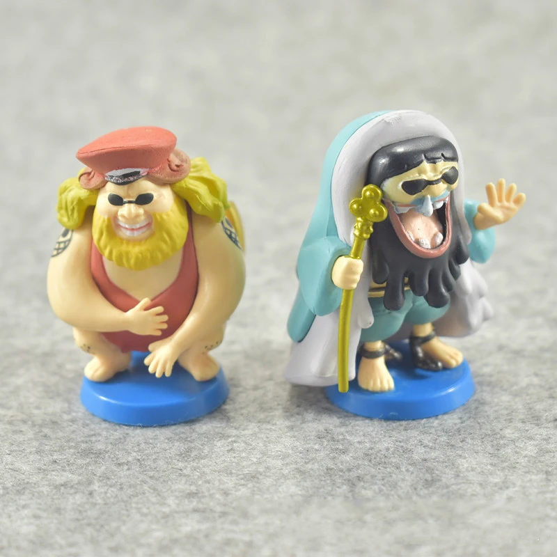 

12pcs/set Anime One Piece Luffy Zoro Chopper Clollectible Action Figures Toys