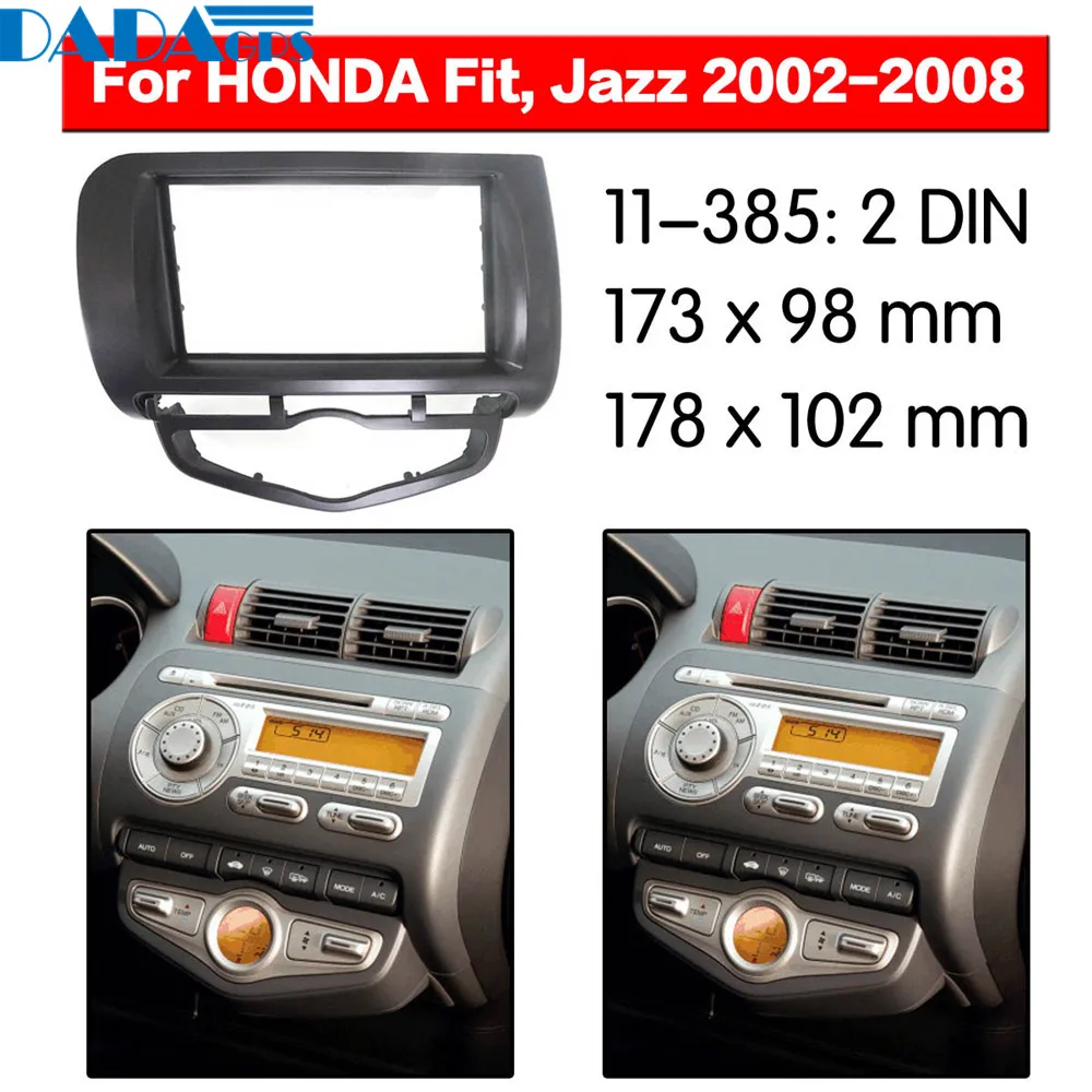 11 385 автомобильный DVD/CD для Honda Jazz/ City 2002 2008 (Авто AC LHD) радиоприемник стерео панель