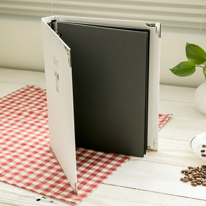 Меню ручной работы сделай сам с 9 отверстиями водонепроницаемый белый вилками и