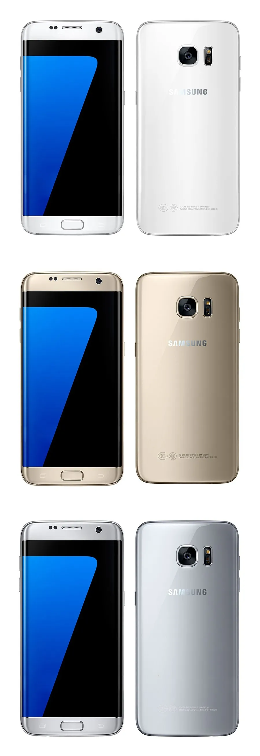 Samsung Galaxy S7 G930F разблокированный LTE Android мобильный телефон Восьмиядерный 5," 12 МП 4 Гб ОЗУ 32 Гб ПЗУ Exynos NFC отпечаток пальца