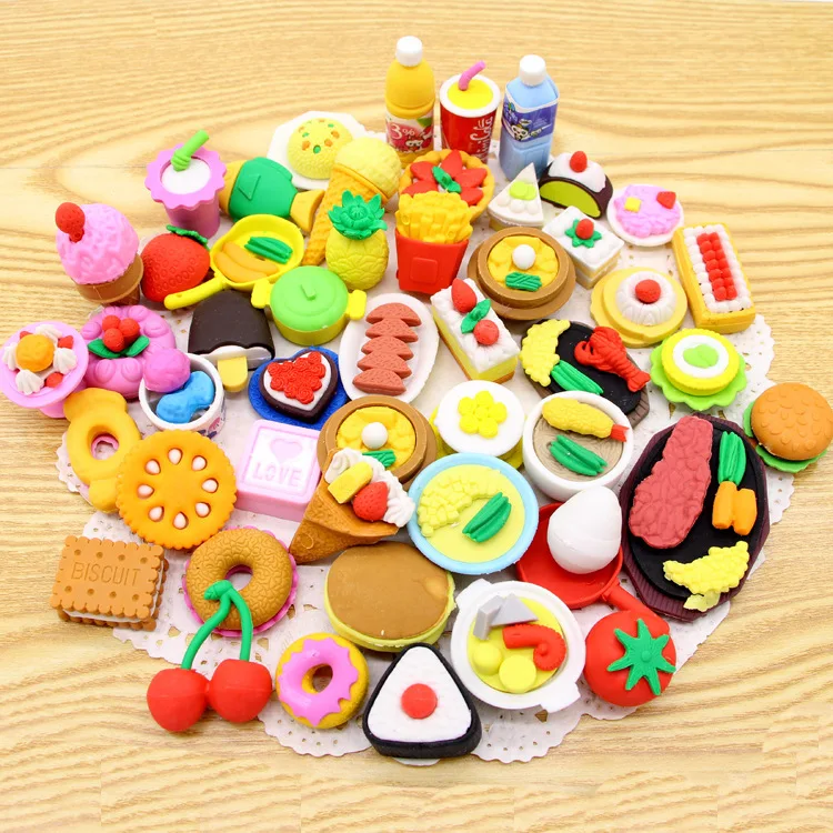 Ластик карандаш креативный резиновый с милым слоном для школьников 8