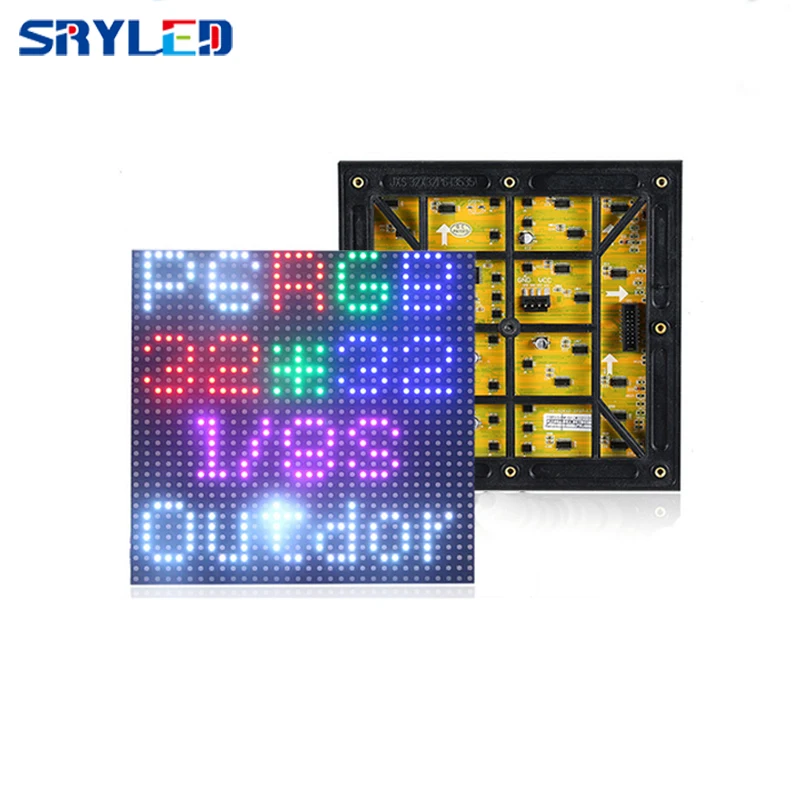 P6 наружная Светодиодная панель 192*192 мм Hub75 3в1 RGB СВЕТОДИОДНЫЕ модули SMD3535|led display