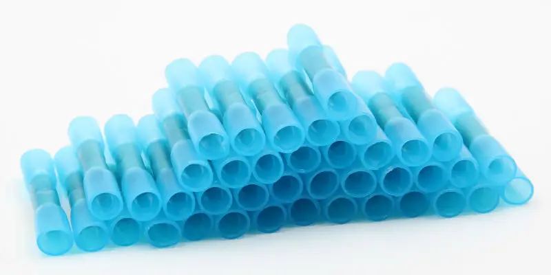 10 шт./лот термоусадочный стыковой термоусадочные обжимные клеммы Электрический