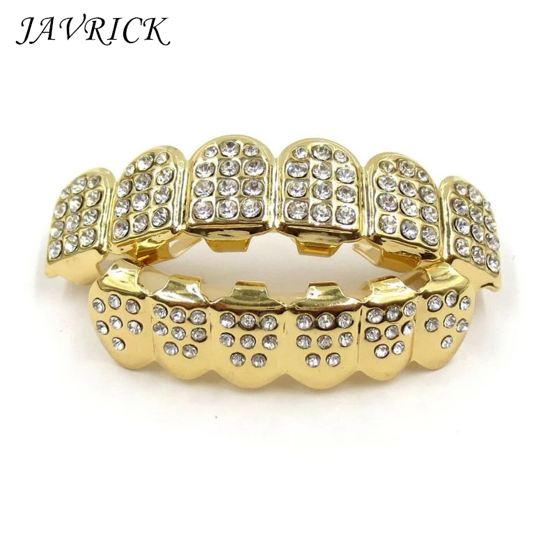 JAVRICK новые модные зубы сверху снизу мужские женские ювелирные изделия | Украшения