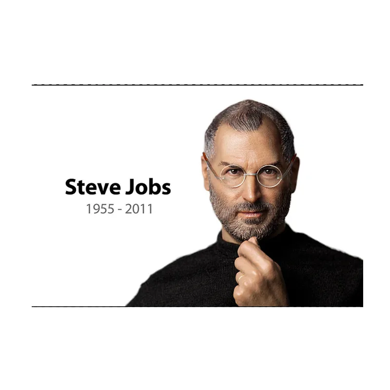Celebrity Steve Jobs HD Photo Paper Poster Idol Inspired Art Decor Office inspirational Wall Decorative Painting Posters | Дом и сад